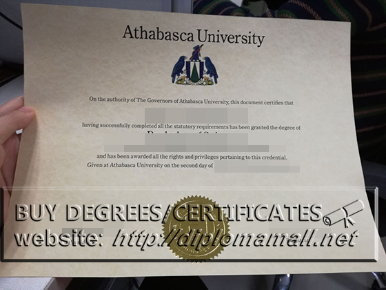 buy Athabasca University(AU) degree, buy AU diploma in Canada