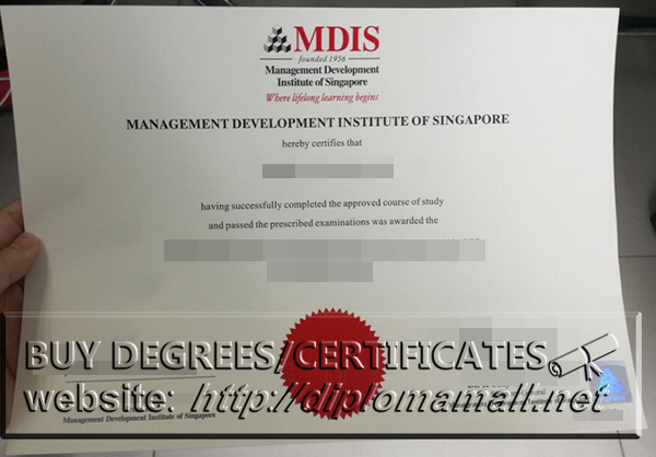 Buy MDIS diploma in Singapore, How to buy MDIS certificate?