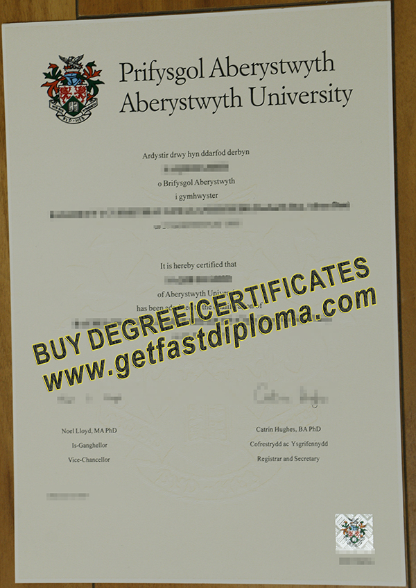 buy a fake Aberystwyth University degree, fake diploma