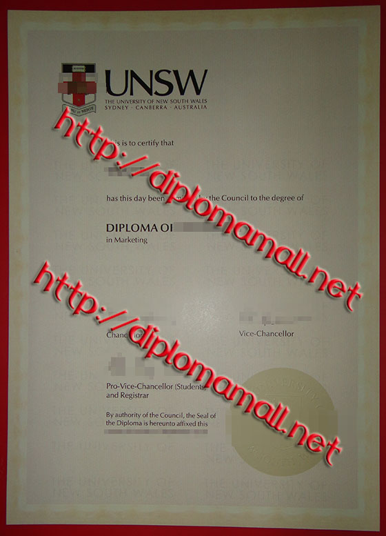 University of New South Wales (UNSW)diploma