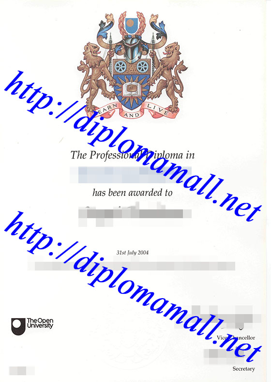  Open University fake diploma