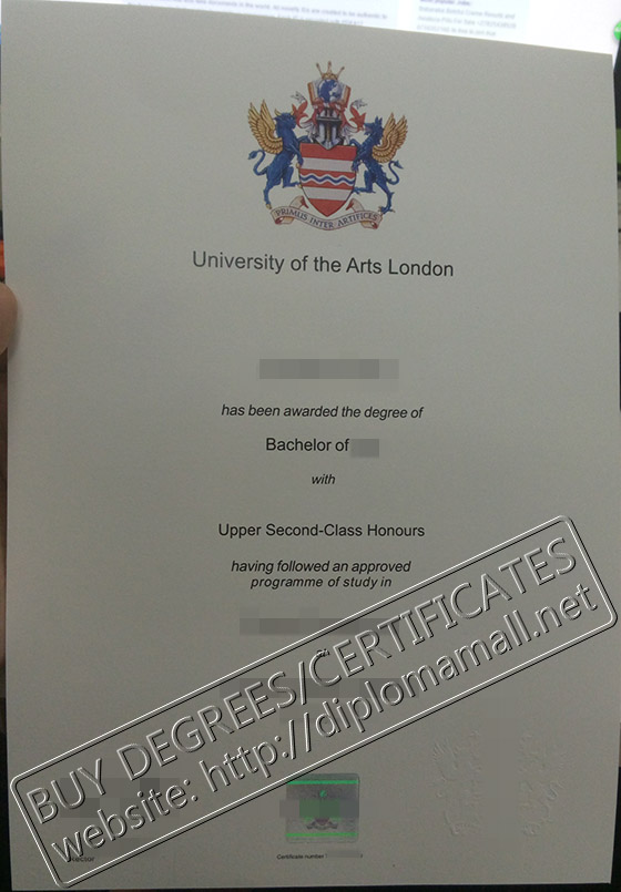 University of Arts London degree