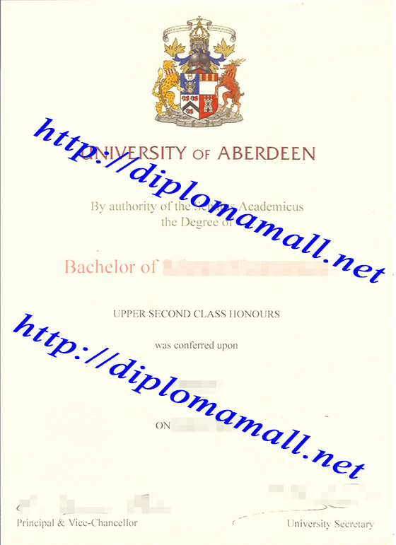 degree from the university of Abdrdeen