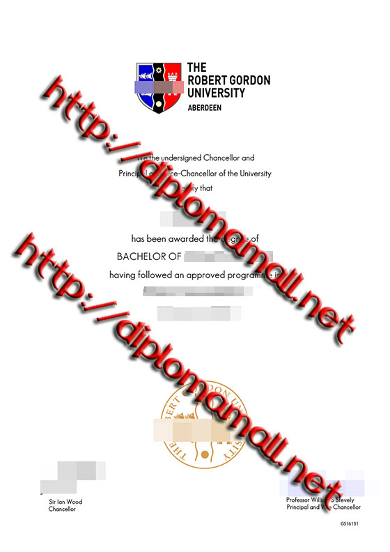 Robert Gordon University (RGU)degree