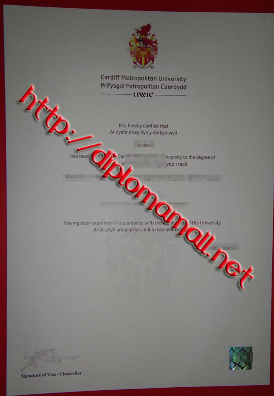 Cardiff Metropolitan University degree