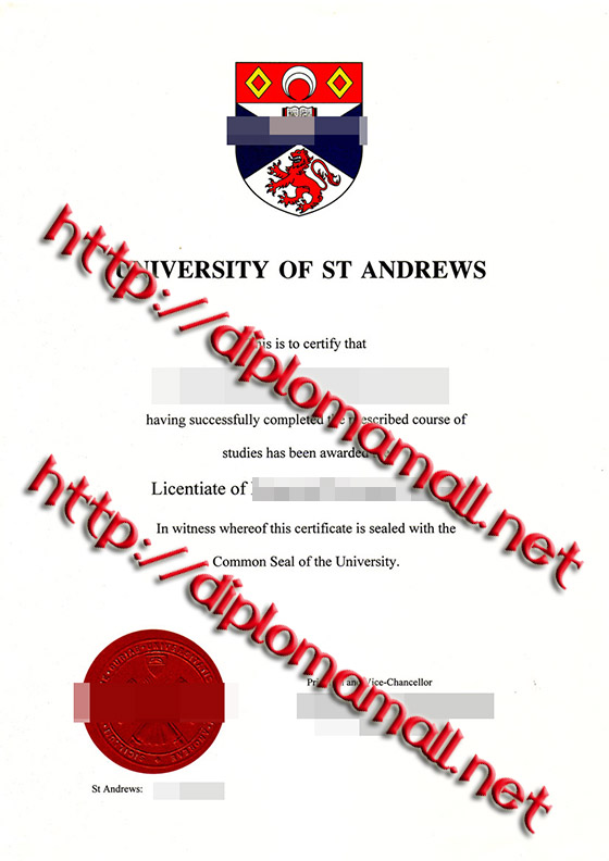 University of St Andrew degree