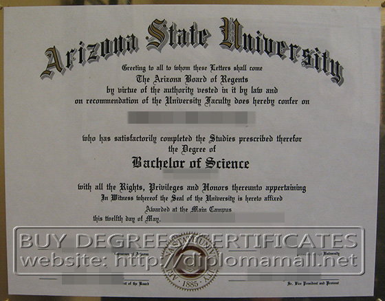 Arizona State fake degree