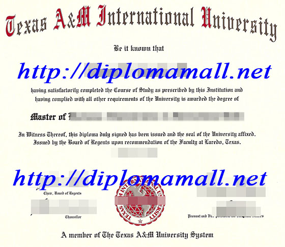  Texas A&M International University degree