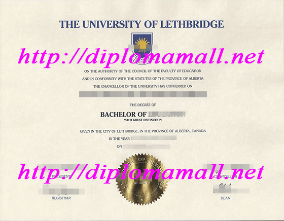 Lethbridge University  degree