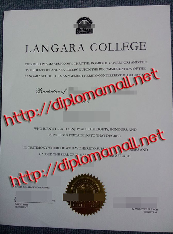 Langara College degree