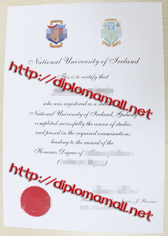 The National University of Ireland degree