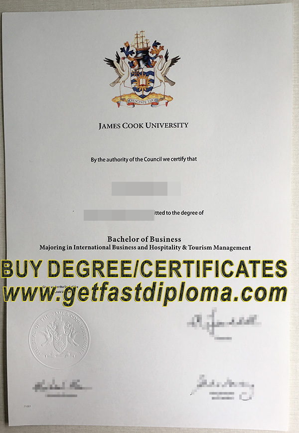 buy fake James Cook University diploma