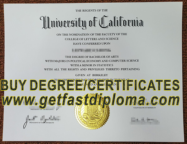 Buy University Of California Fake Diploma
