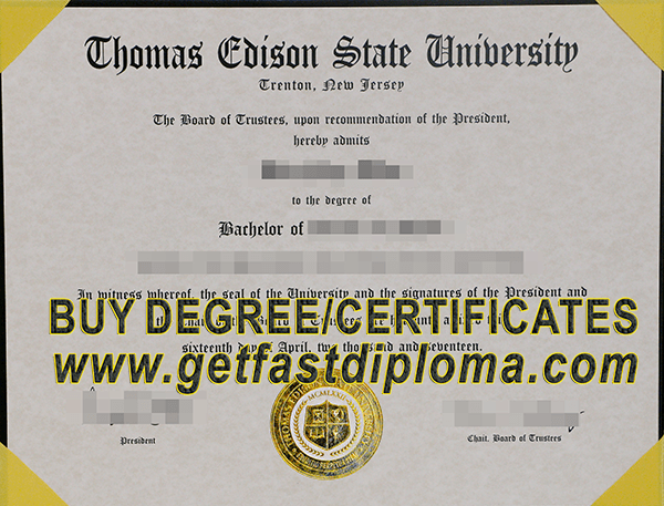 Thomas Edison state university degree