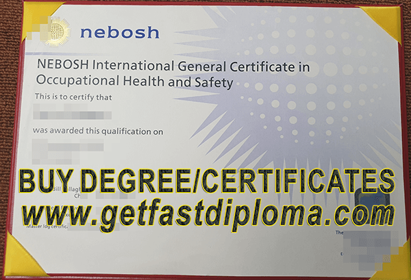 Buy Nebosh Certificate