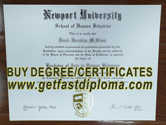  Newport University degree
