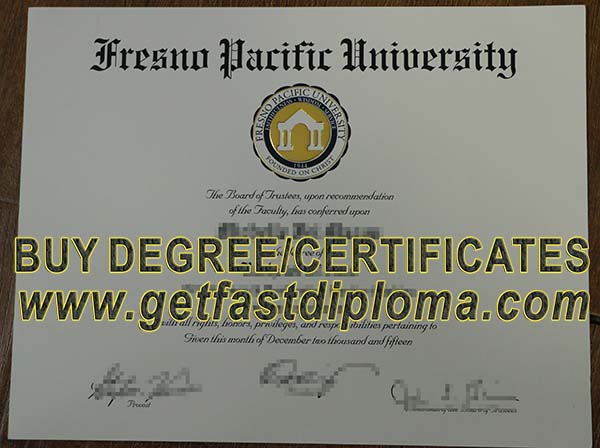 How to get Fresno Pacific University fake diploma?
