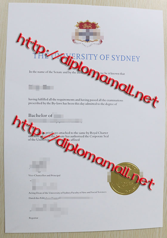 University of Sydney bachelor degree