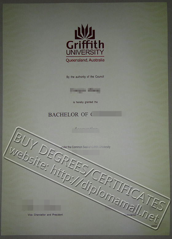 Griffith University diploma 