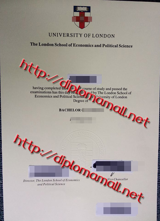  LSE(London School of Economics and Political Science)degree