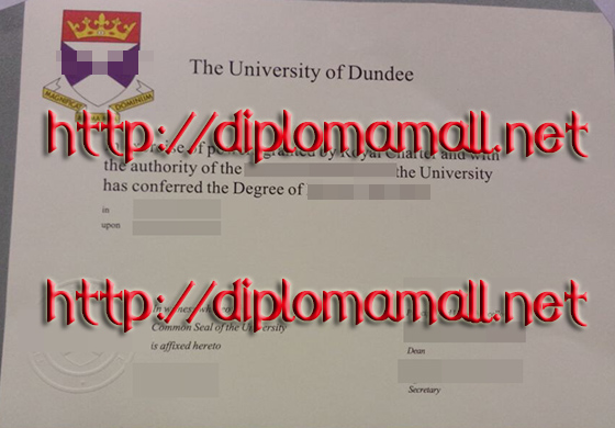 University of Dundee degree