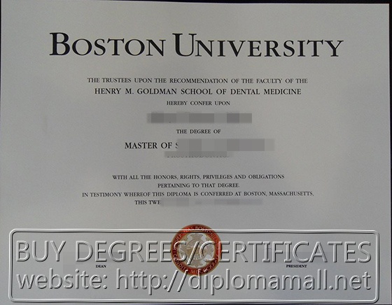degree from Boston University