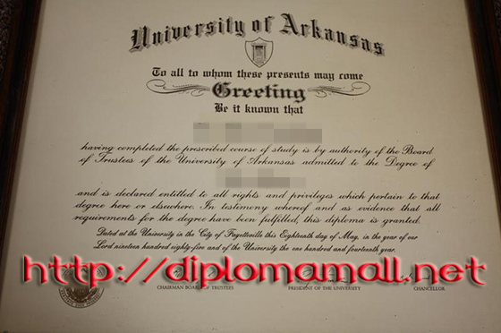  University of Arkansas degree