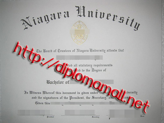 Niagara University degree fake diploma