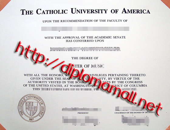 Catholic University of America degree