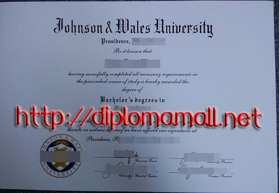 Johnson & Wales University (JWU) degree