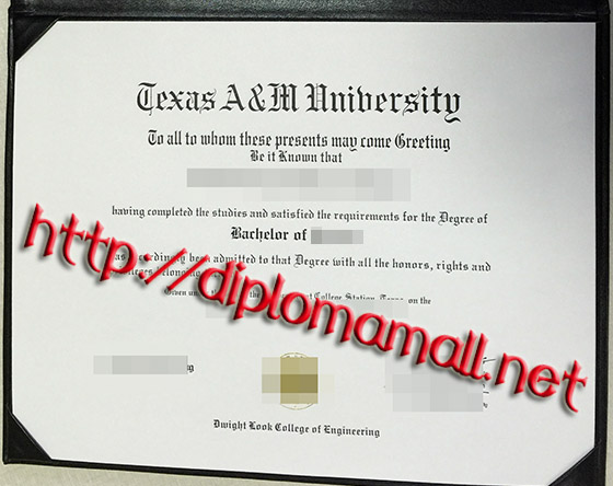 Texas A&M University degree