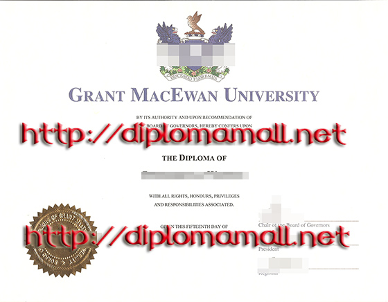MacEwan University diploma