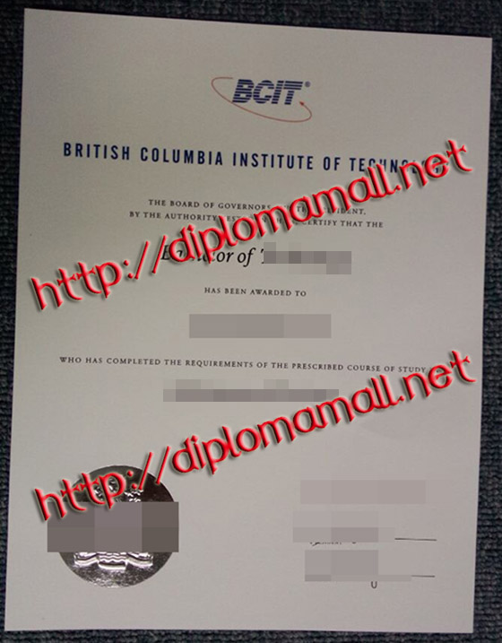 British Columbia Institute of Technology(BCIT)degree
