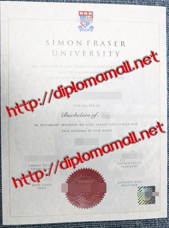 Simon Fraser University (SFU)degree
