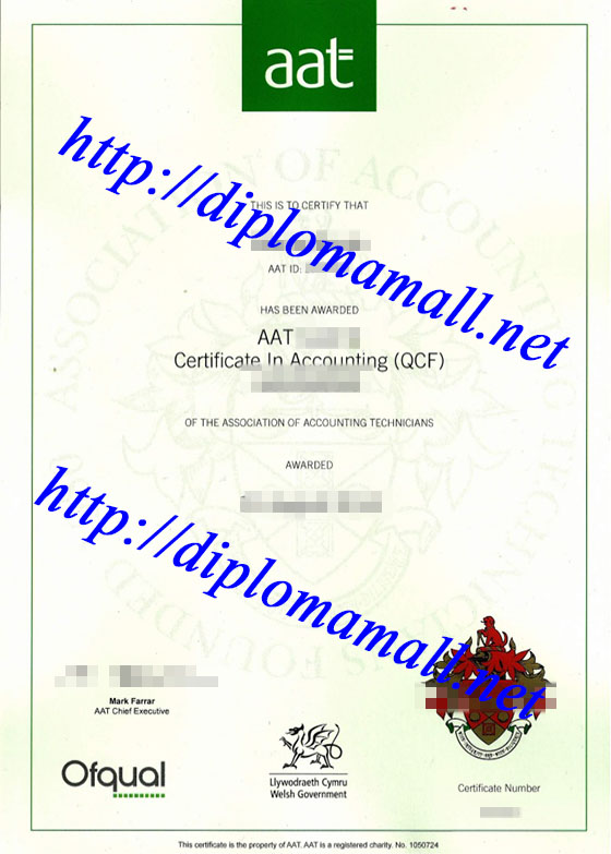 AAT level certificate